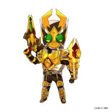 仮面ライダーギャレン　キングフォーム　アクリルスタンド