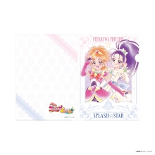 ふたりはプリキュア Splash☆Star　クリアファイル　2人ver.